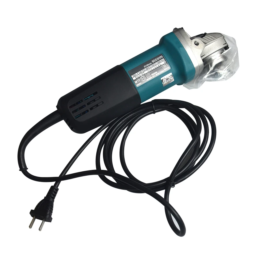 Makita 9553HN 100 мм металлическая шлифовальная машина для резки камня, дерева шлифовальная полировальная машина полировщик машина