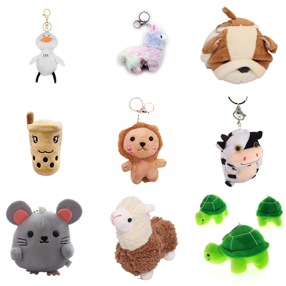 Medium 14CM New Year Gift Mouse , Cat , Cow Etc. Toy , Stuffed Animal