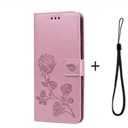 Leather Flip Wallet Case - Elegant and Durable Protection with Card Slots for Lenovo K5 Play (GZ Pink)