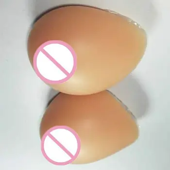 

1600G Silicone Fake Breast Form Top Quality Realistic Soft Boobs Bionic Crossdresser Transgender Queen Transvestite Mastectomy