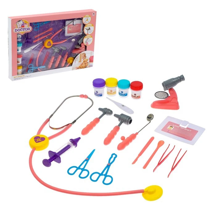 Игровой набор доктора Терапевт со световыми и звуковыми эффектами | Игрушки