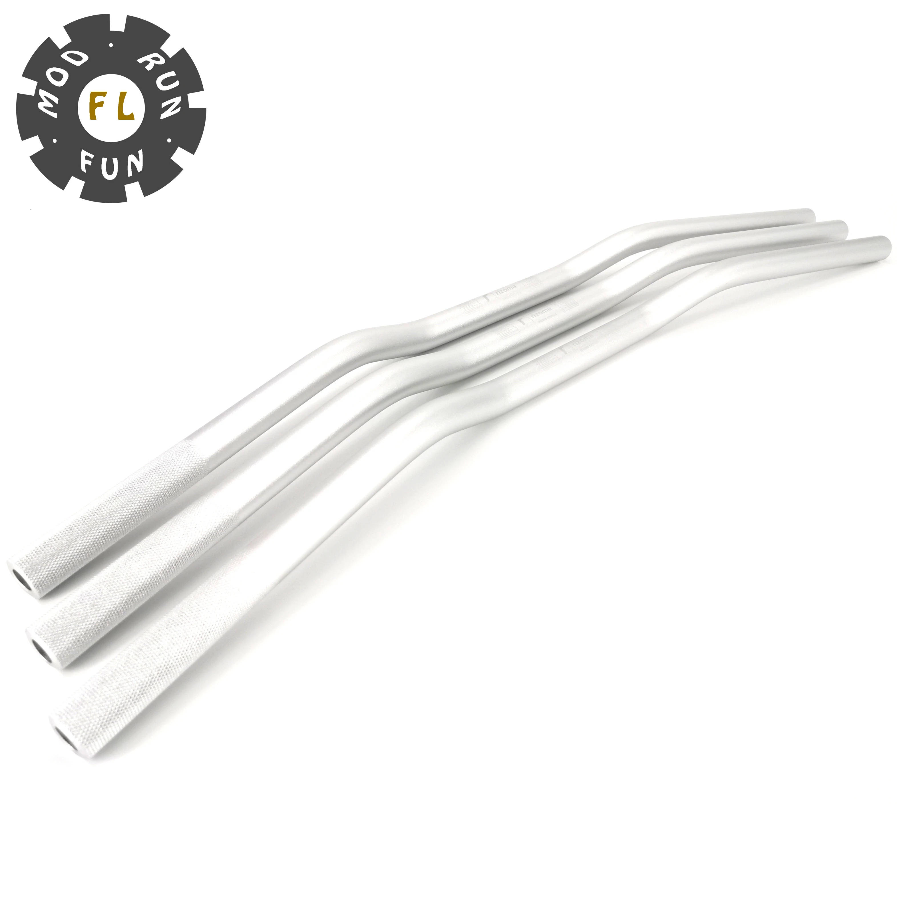 Универсальный rizoma мотоцикл 22 мм ручка для Yamaha MT07 MT-09 R1 R3 R6 R15 для Kawasaki Z800 Z900 Z1000 руль серебро