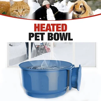 

Pet Cat and Dog Heating Bowl Cat Dog Food Plate Intelligent Constant Temperature Control Hanging Insulation Water Bowl