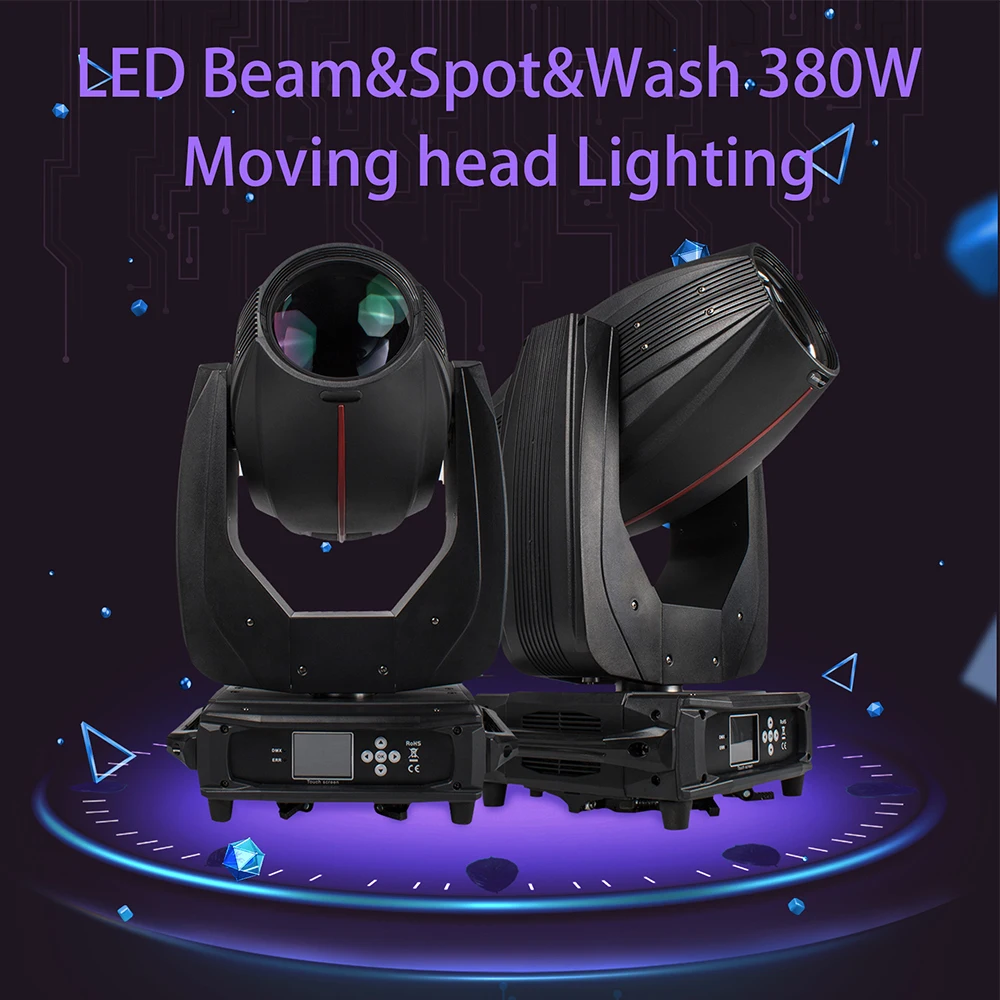 RDM/DMX512 управление 380 Вт (лампа) точечная стирка 3in1Moving Head двойная Призма Освещение сцены для DJ Дискотека вечерние эффекты Lgiht RDM/DMX512 управление 380 Вт (лампа) точечная стирка 3in1Moving Head двойная Призма Освещение сцены для DJ Дискотека вечерние эффекты Lgiht