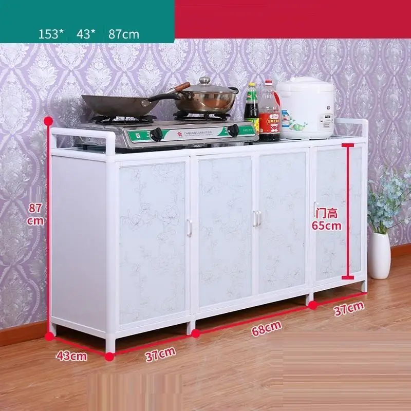 Version U Mobiliario многоразовый сервант Aparadores чайный шкаф кухонный шкаф Mueble Cocina приставные столы мебель - Цвет: Version U