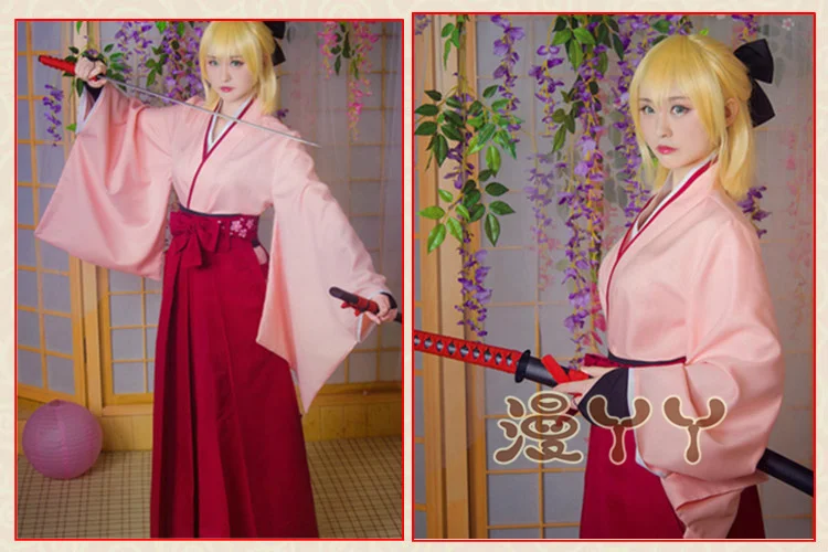 Аниме Fate/Grand Order Mash Kyrielight Okita, карнавальный костюм, рождественские вечерние костюмы для взрослых мальчиков и девочек