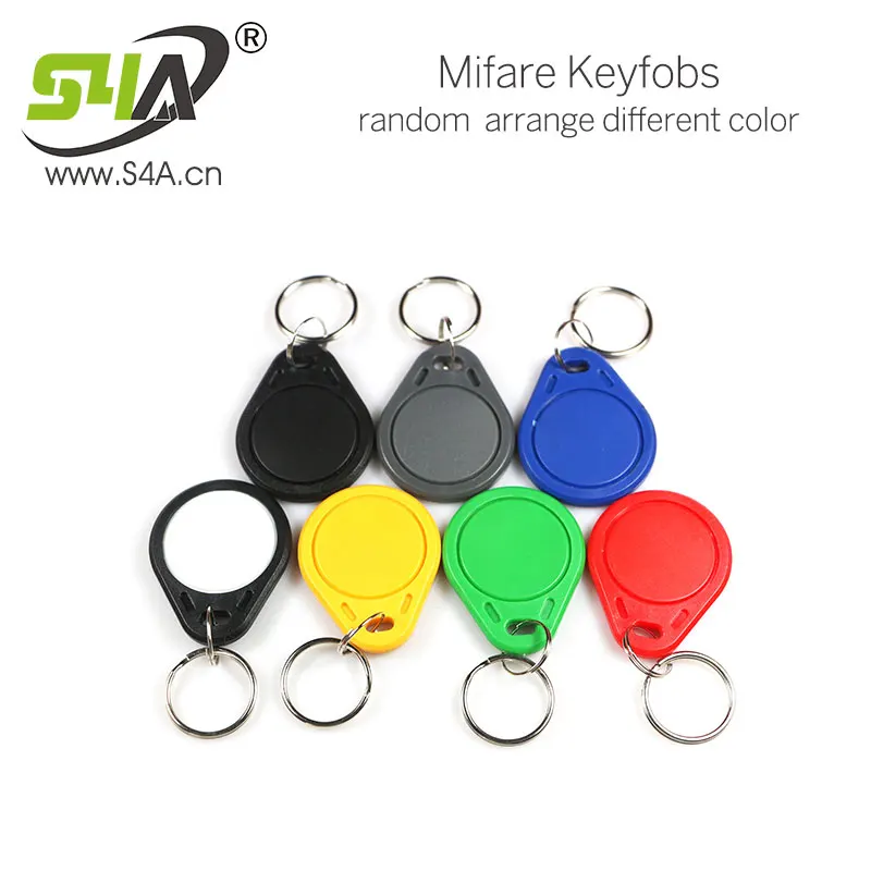 

Different color IC Keyfobs for access control board