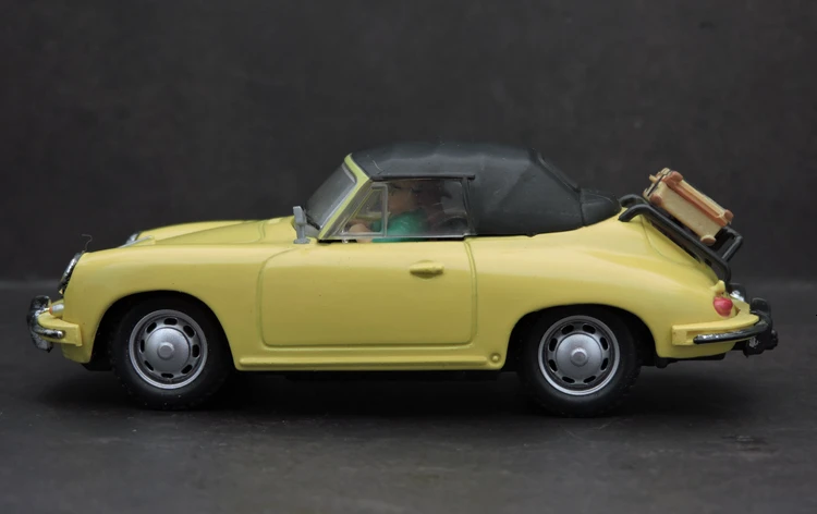 1/43 Редкие новые образцы литье металла под давлением классический немецкий 356 ретро автомобиль домашний дисплей Коллекция игрушки для детей