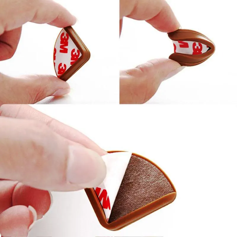 4 шт./компл. детская Защитная крышка для стола угловая накладка|Декоративные