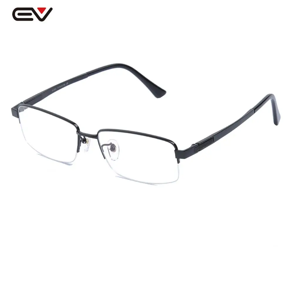 

Titanium Half Rim Business Glasses Frame Non-Prescription Eyeglasses Men's Rectangle Pure Titanium Optical Frame Glasses