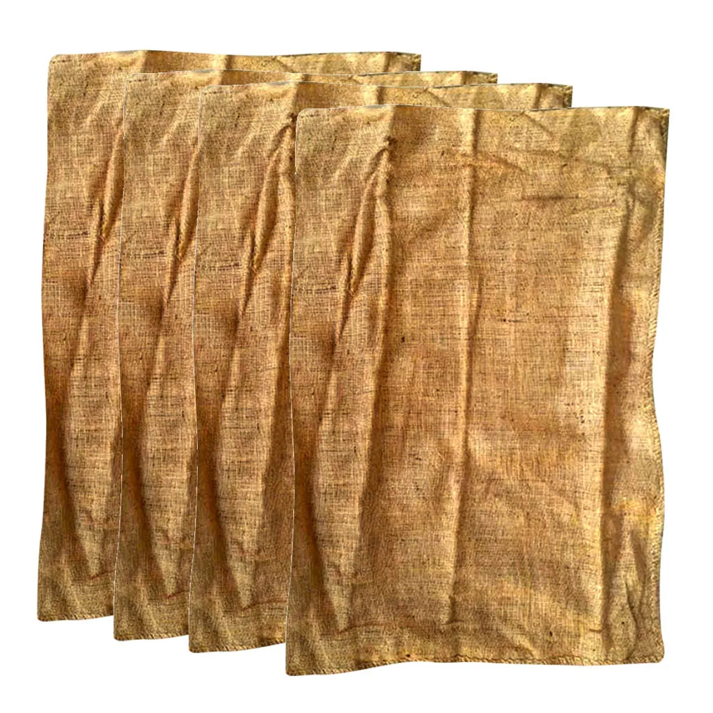4 штуки 2" x 40" мешков из мешковины, мешков из мешковины, мешок картошки, мешки с песком