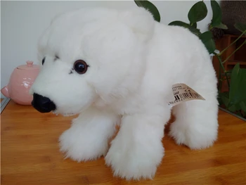 

Original Lifelike Big White Polar Bear Simulation Animal Soft Stuffed Plush Toy Doll Children Baby Birthday Gift