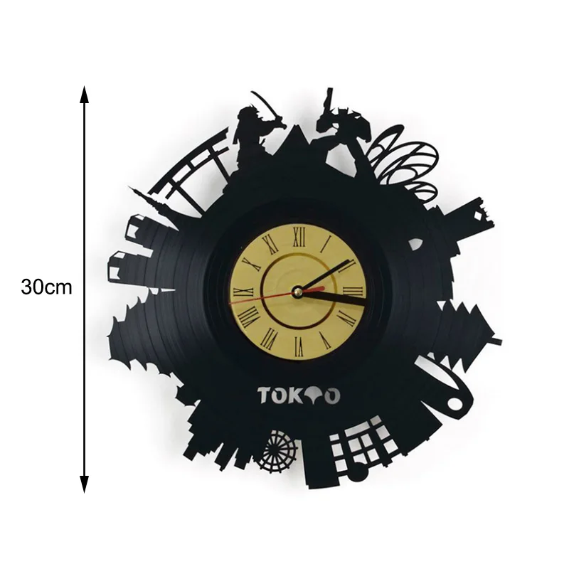 Details about   LED Vinyl Clock Japan LED Wall Decor Art Clock Original Gift 1700 