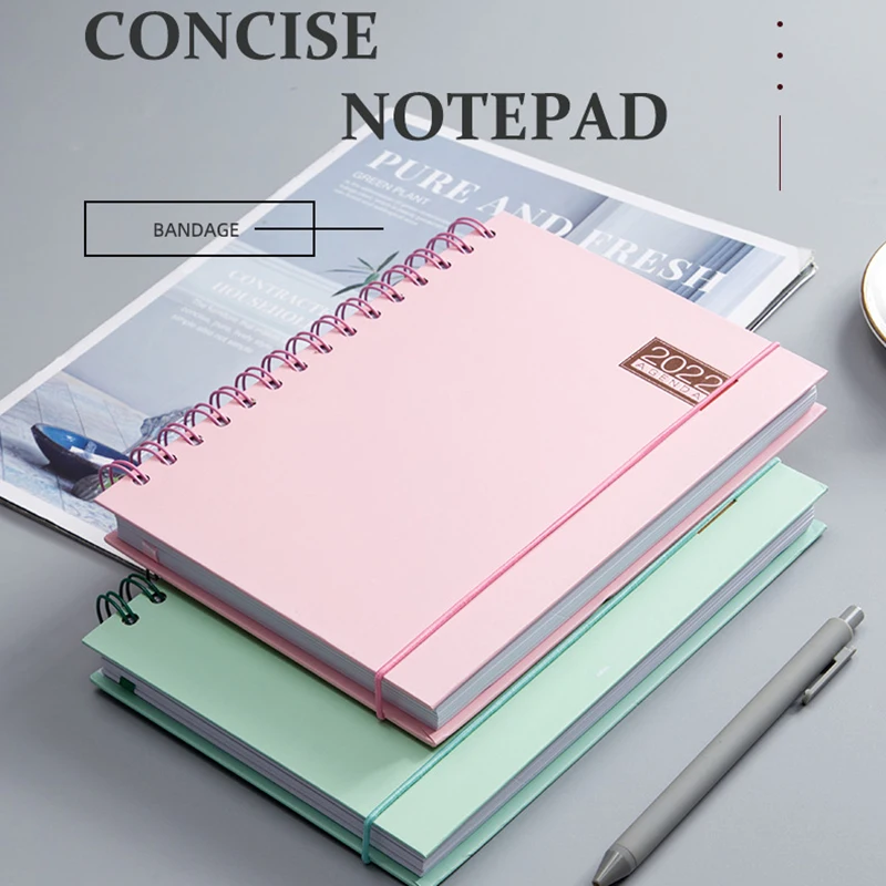 Hot Sale Daily Planner Simple Design Hardcover Flexible Thick Paper Time Management For Women Men | Канцтовары для офиса и