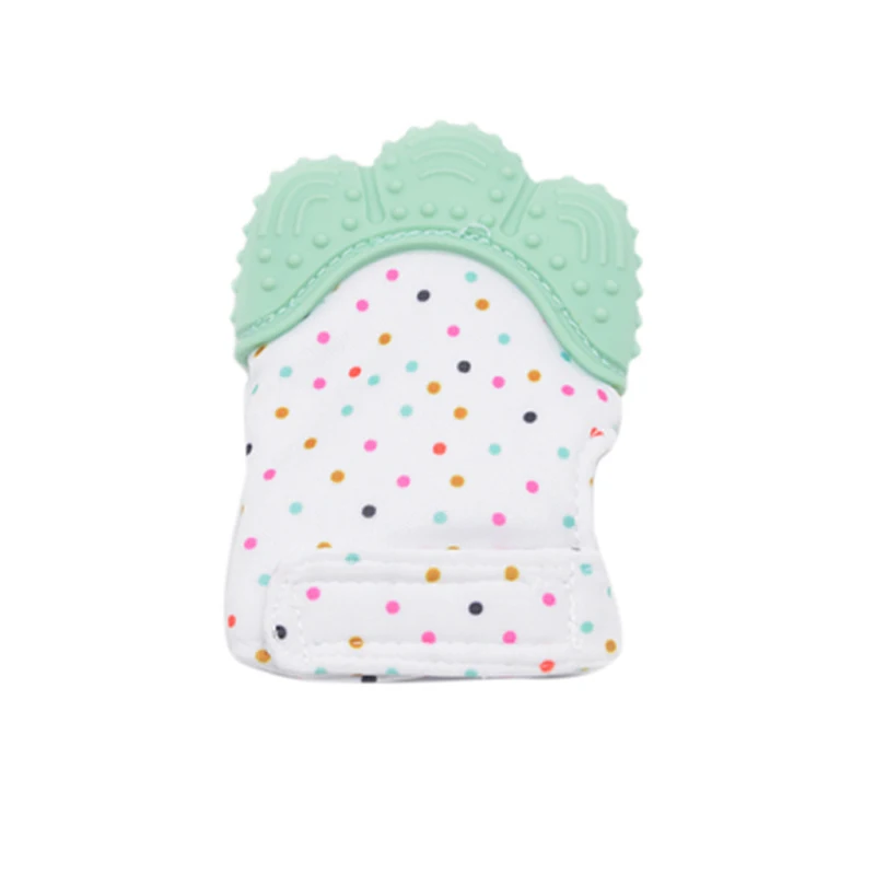 molar gloves Baby teether gloves safe quality teether