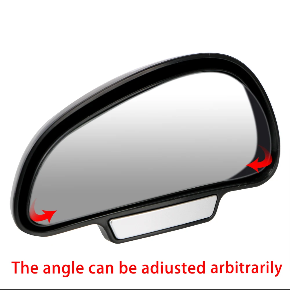 Car Mirror Convex Glass Auxiliary Rear View Blind Spot Dead Angle Tools Snap Way for Parking PDC Assist Automobile Accessories