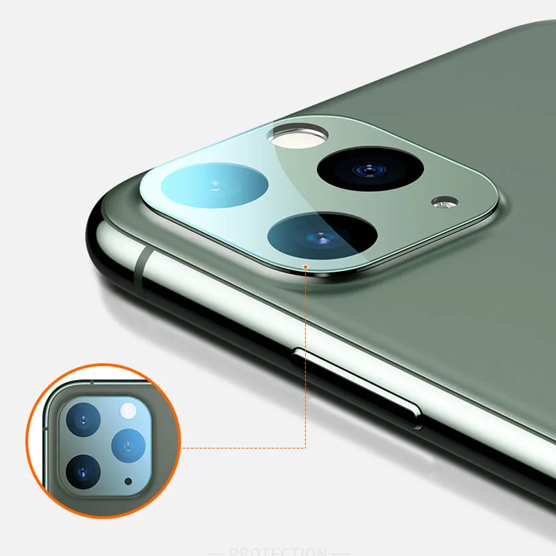 Защитный экран для объектива камеры iPhone 11 Pro Max чехол X XS XR 8 7 Plus прозрачная пленка
