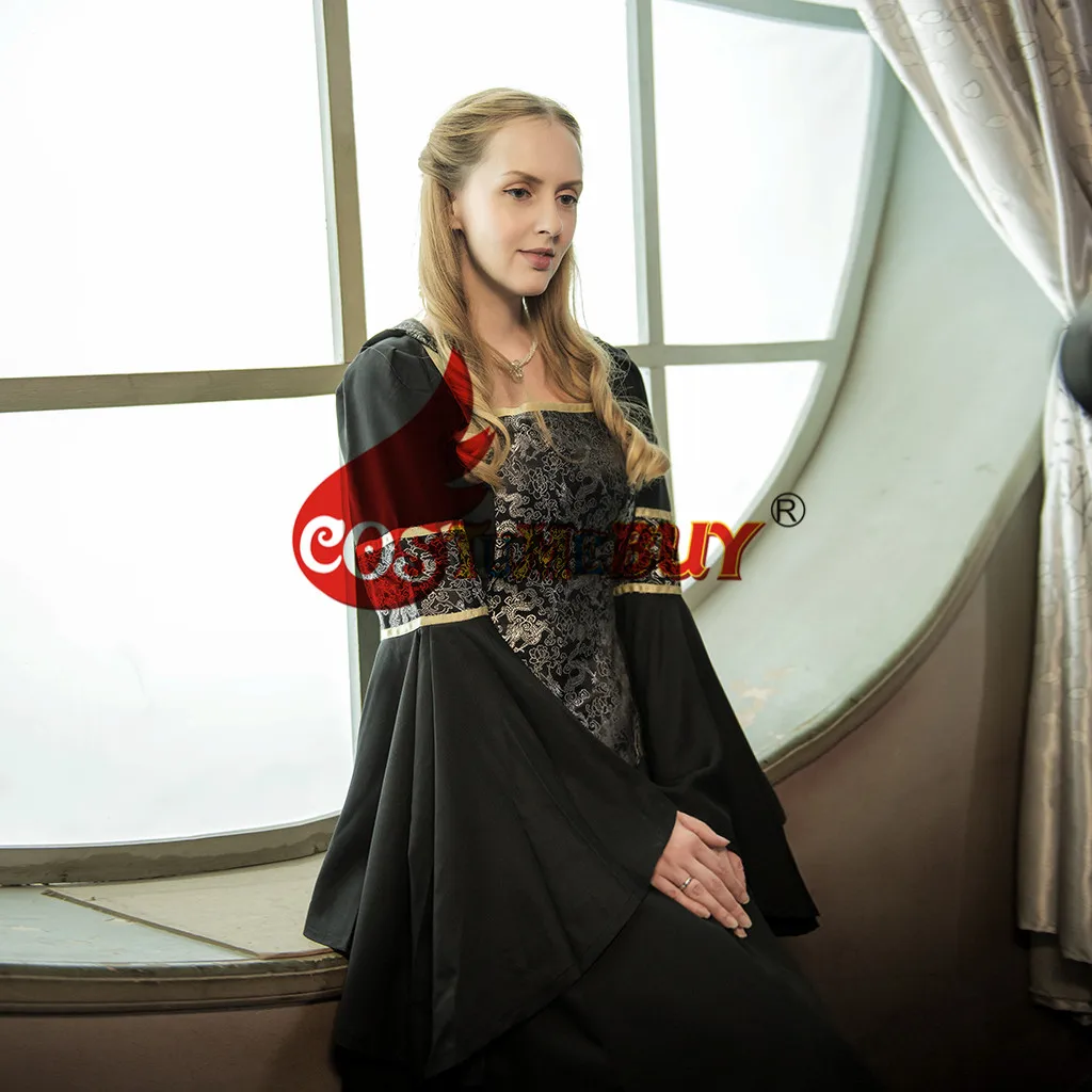 Costumebuy женский Ренессанс средневековый готический костюм ведьмы вампир платье взрослое платье принцессы на заказ