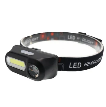 

USB Rechargeable Portable mini XPE+COB LED Headlamp waterproof Camping Head lamp Fishing headlight flashlight headlamp
