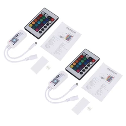 2X Wifi RGB Controller For LED Light Strips, Working With Smartphone Alexa Wireless Remote Control