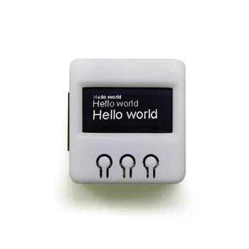 

LILYGO® TTGO T-Hacker DIY BOX ESP8266 Wifi OLED Display Attack Weather Station Temperature Humidity Sensor For PS4-WiFi