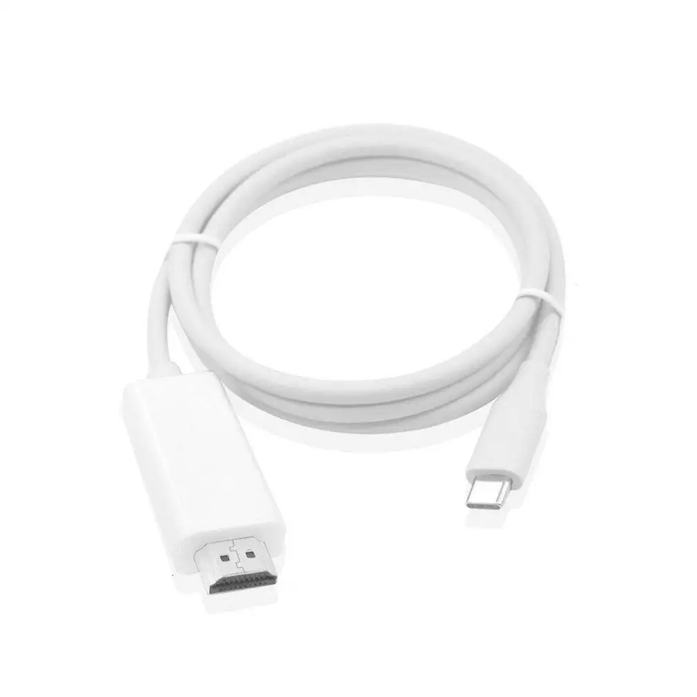 1 м USB C HDMI кабель тип-c к HDMI конвертер 4K 1080P HDMI кабель для MacBook LN
