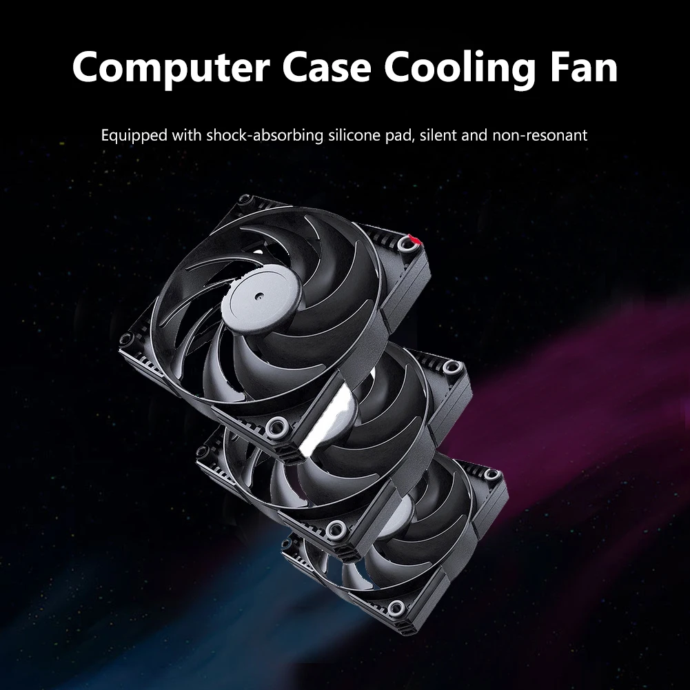 Phanteks 120 mm 140 mm Case do pc fã 4-pin Pwm Ventilador de Refrigeração Silencioso com Rolamento Hidráulico para Chassi Radiador Cpu Cooler Desktop - Imagem 3