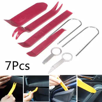 

7pcs Car Disassembly Tools DVD Stereo Refit Kits Interior Plastic Trim Panel Dashboard Installation Removal Tool Repair Tools