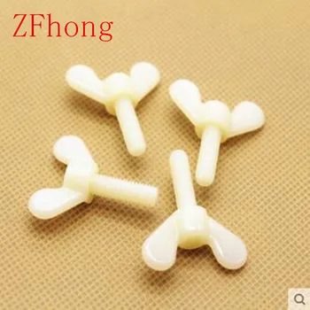 

50PCS/LOT M5 M6 *15/20 nylon butterfly wing bout screwv