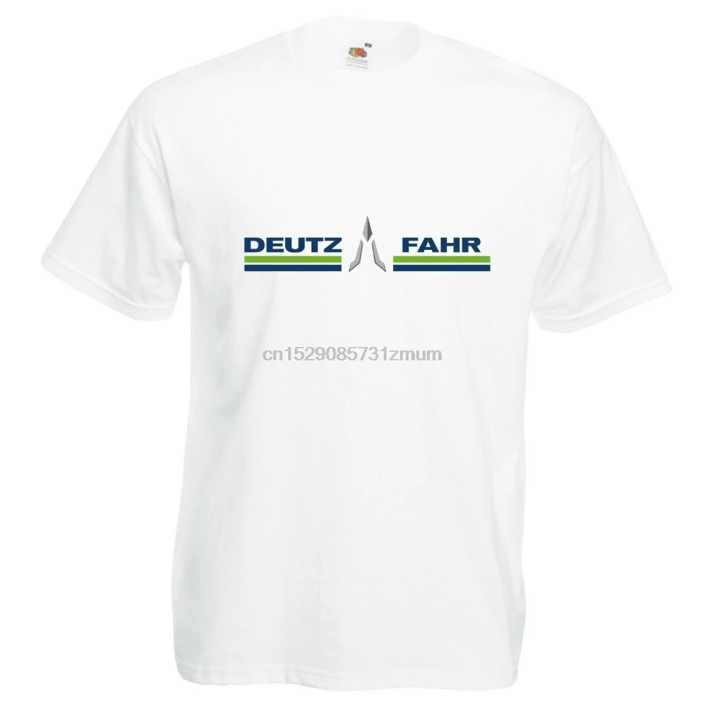 Deutz Fahr футболка сельскохозяйственный трактор энтузиаст подарок новейшая мода