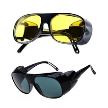 2 шт ночного видения HD водительские очки для вождения автомобиля очки для женщин и мужчин мотоциклетные анти ветер анти-шок УФ Защита солнцезащитные очки