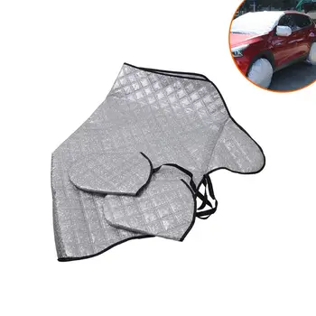 

Car Windshield Snow Cover, Waterproof Frost Guard Winter Windshield Snow Ice Cover with Side Mirror Covers Windshield Sun Shade