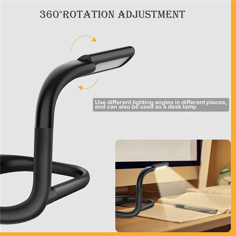 Dimmable Handsfree LED Neck Light Flexible Hug Light Book Reading Lamp Hug Novelty Reading Lamp Night Flashlight