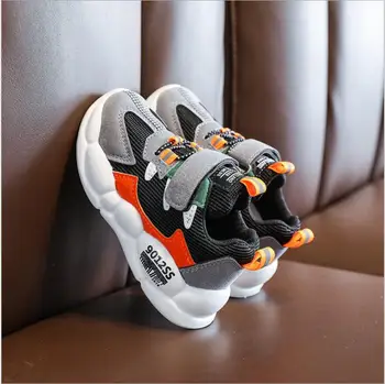

New Spring/Autumn Sneakers Children Casual Shoes Boys Girls Breathable Mesh Toddler Shoes Baby Flats Kids Sports Shoes