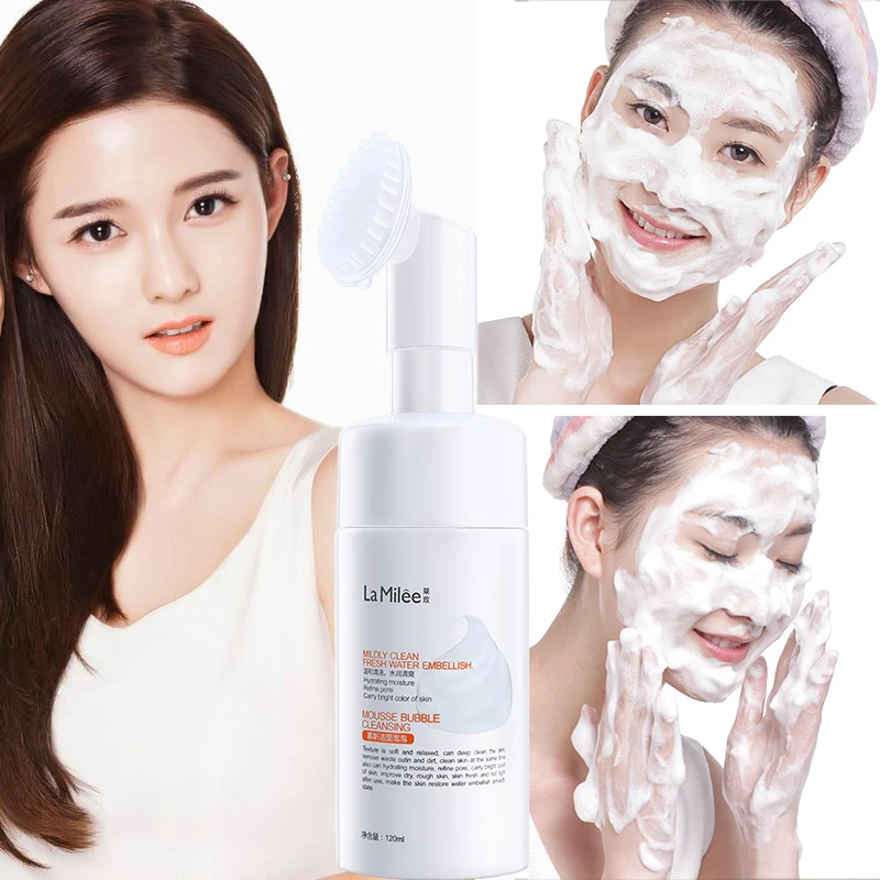 

2019 Skin Care Amino Acid Face Cleaner Oil Control Skin Care Daily Face Wash Exfoliating Deep Cleansing Hydration Blackheads