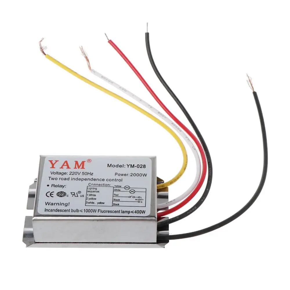 

2000W 220V Two Road Independence Control Change Frequency Power Section Switch #L057# new hot