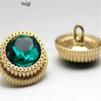 

ProQgf 10Pcs A Set holiday decoration button lvse