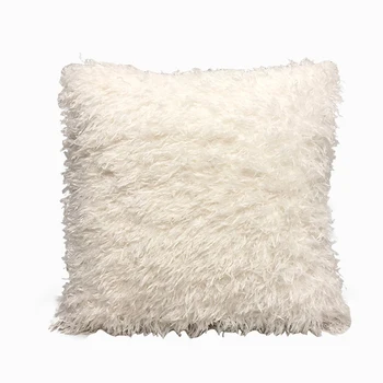

Soft Feather Down Cushion Cover Decorative Throw Pillows Cover Room Living Pillowcases Home For Pillow Sofa Case Solid Car Color