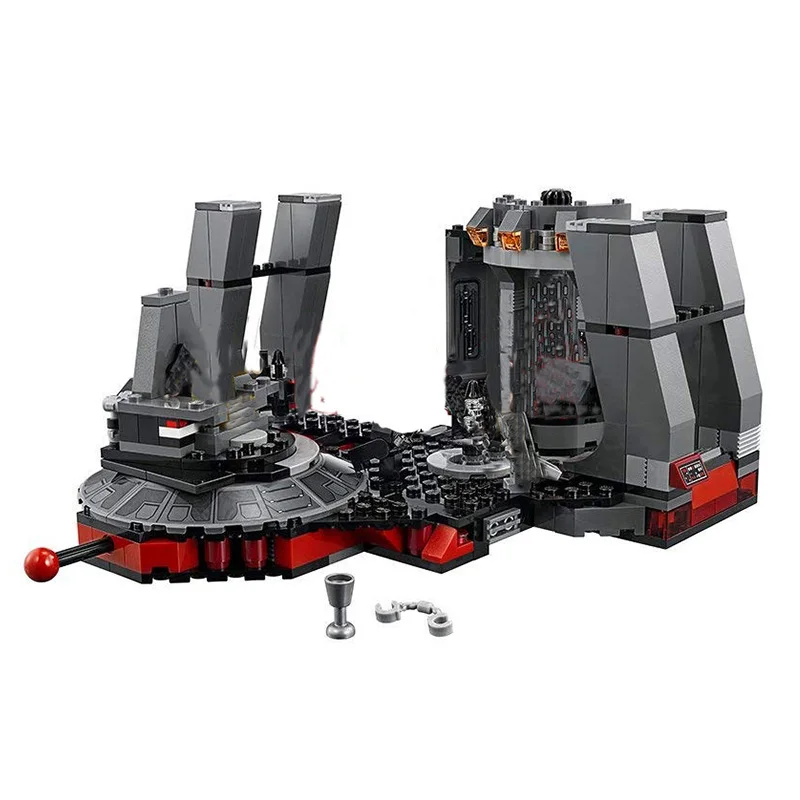 

Compatible legoinglys Star Wars Snoke's Throne Room Set StarWars Model Building Blocks Bricks Children Toys Christmas