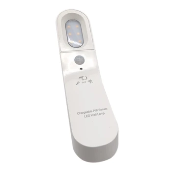 

Portable Modern Led Wall Lamps Bedside Lamp Night Light Usb Charging Led Motion Sensor Human Body Induction Emergency Flashlight