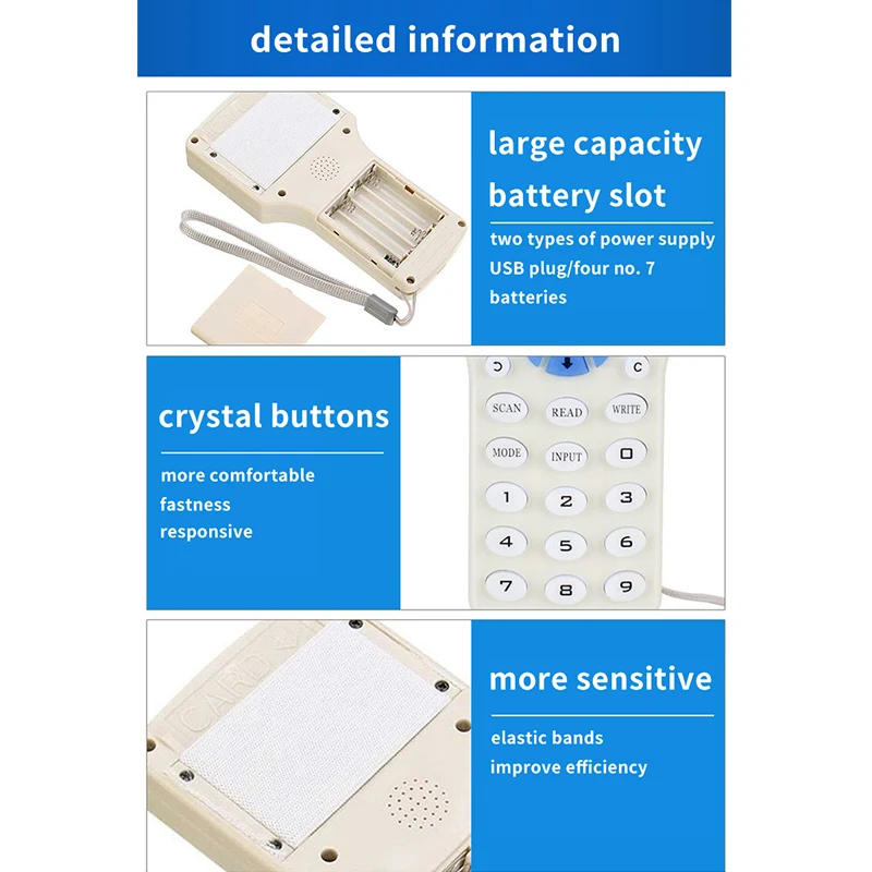 Nfc rfid-считыватель дубликатор копировальный считыватель