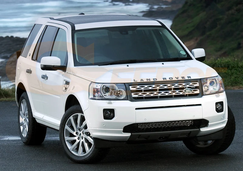 Ультраяркие кольца в виде лампы дневного света для Land Rover Freelander 2 Pre facelift 2006 2011