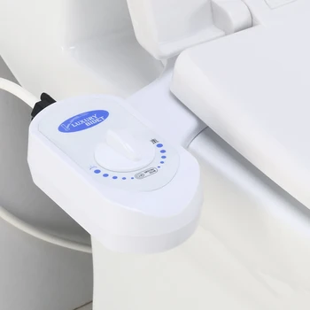 

Smart Bidet Toilet Seat Lid Cleaner Bathroom Fresh Water Nozzle Spray Cleaning Attachment G1/2 Standard