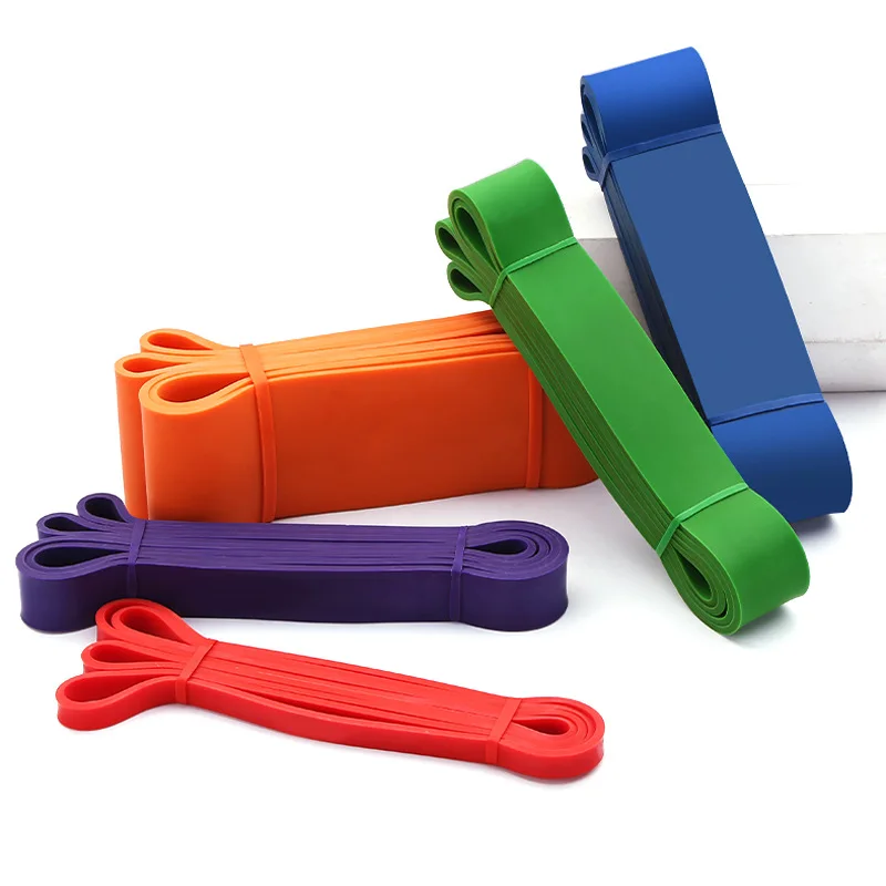 resistance bands resistance band resistance strap Gym Portable Fitness Rubber Thicken Resistance Bands Yoga Elastic Gum Pilates Women Home Workout Sports Strength Exercise 208cm