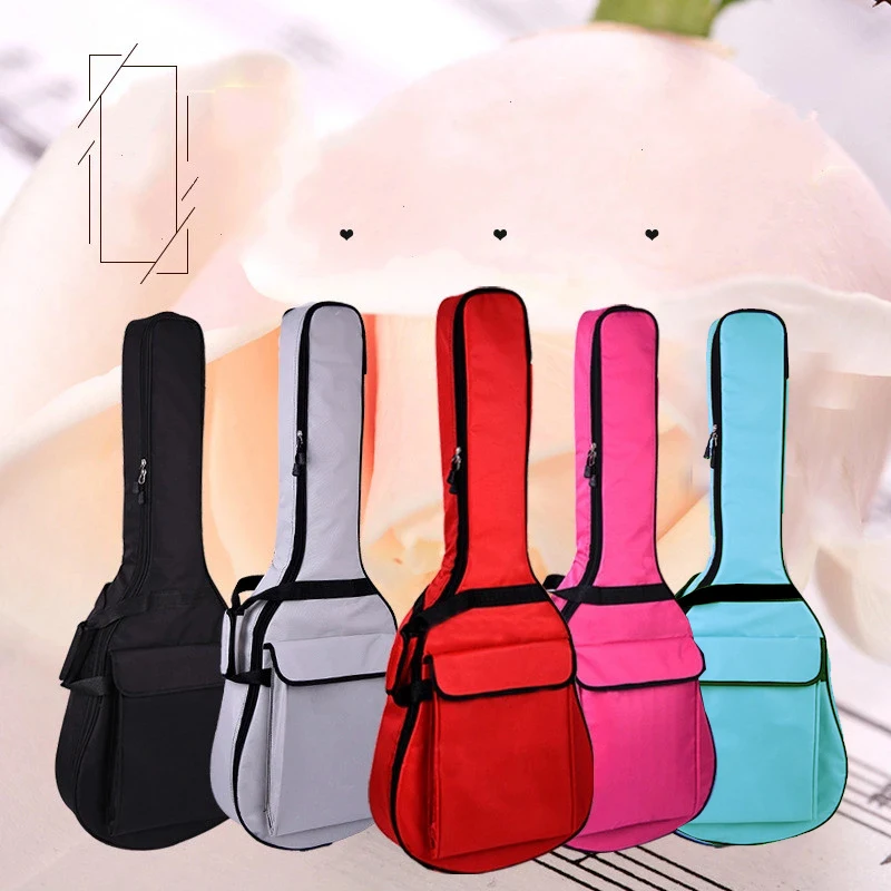 Scione Thickened Folk Acoustic Guitar Bag 36/39/41inch Classical Electric Guitar Bag Sleeve Backpack Piano Accessorie guitar bag