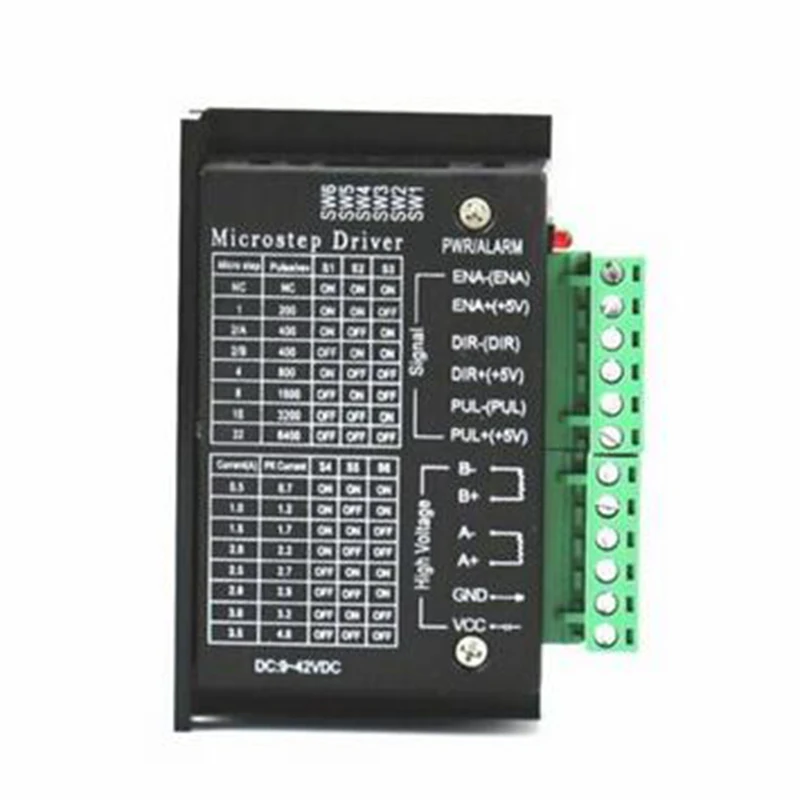 1 шт. 4A H-мост Драйвер шагового двигателя контроллер TB6600 9 V-42 V 4 этапа 32 сегментов