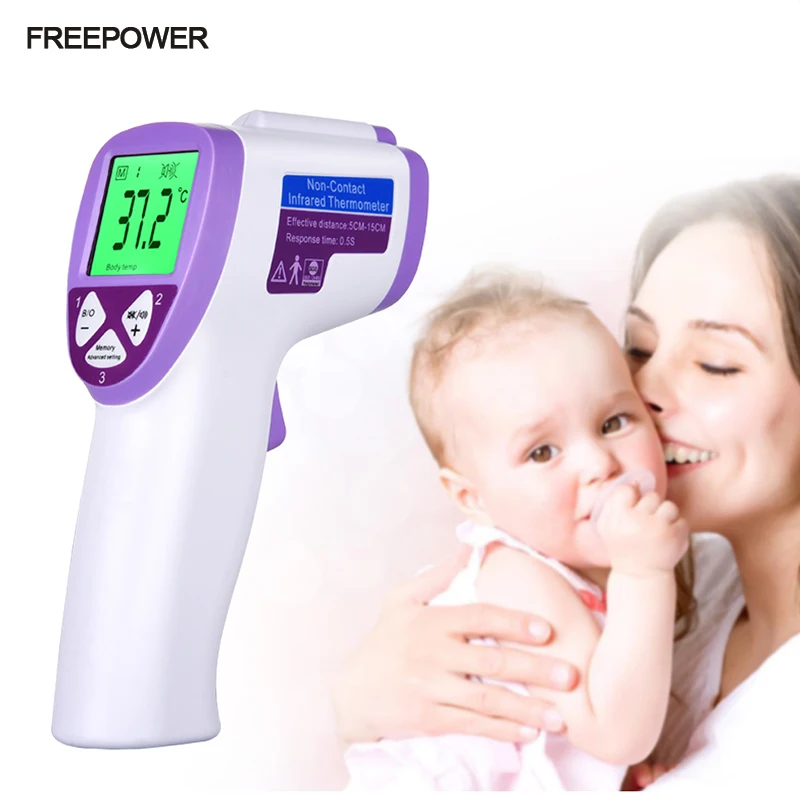 Adult Digital Termomete Infrared Forehead Body Thermometer Gun Non contact termometro Measurement Device thermometer 1 Adult Digital Termomete Infrared Forehead Body Thermometer Gun Non contact termometro Measurement Device thermometer 2
