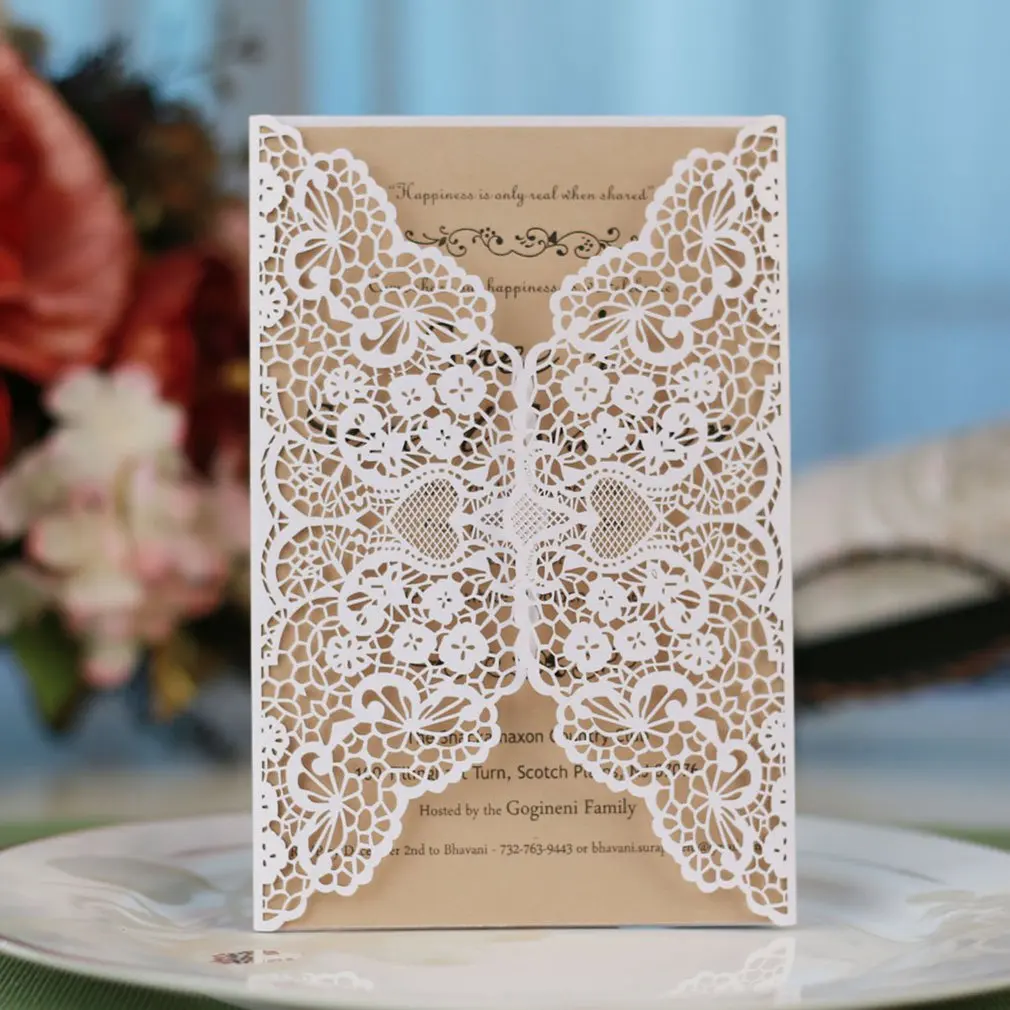  D099 Invitation Cover Cutting Dies Handy Mini Stencils Album Paper Card Craft Decoration Cards Deco - 4000343892348