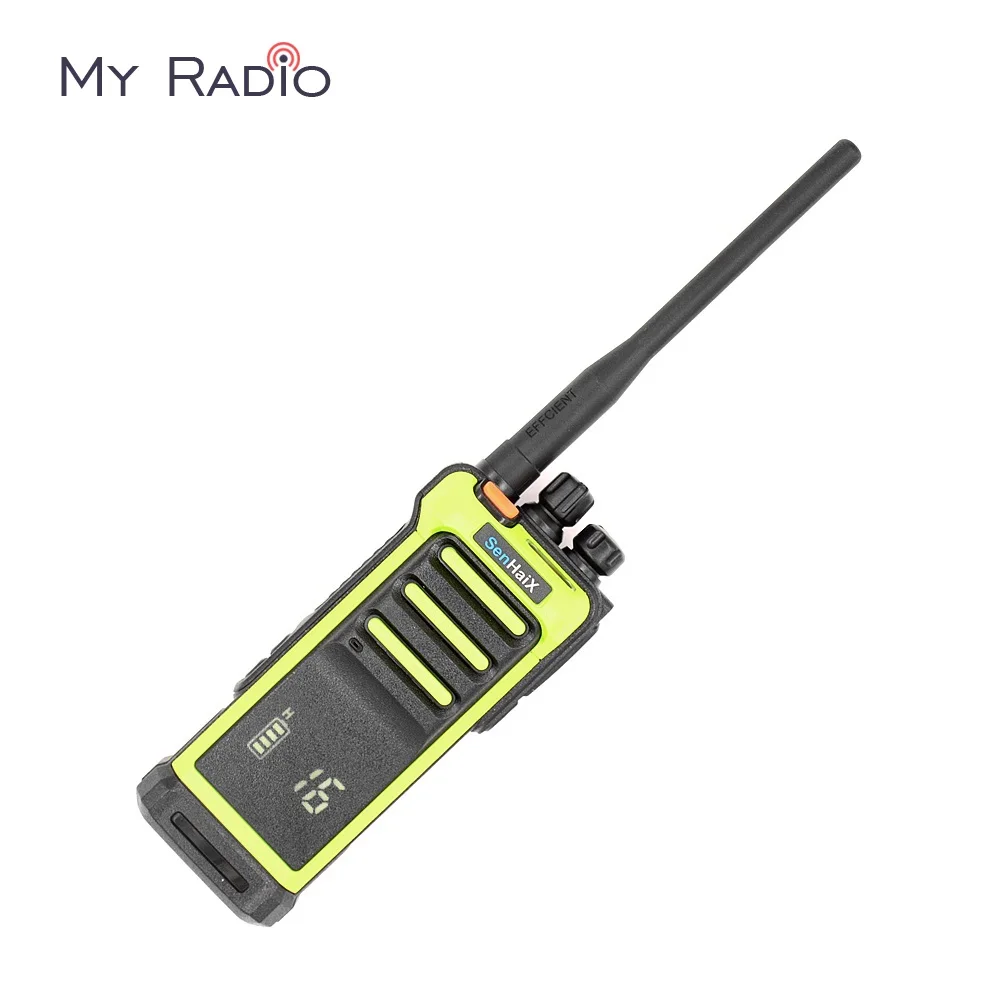 Приемопередаточная рация SenHaix светодиодный экран двухстороннее FM радио УКВ 136 ~ 174