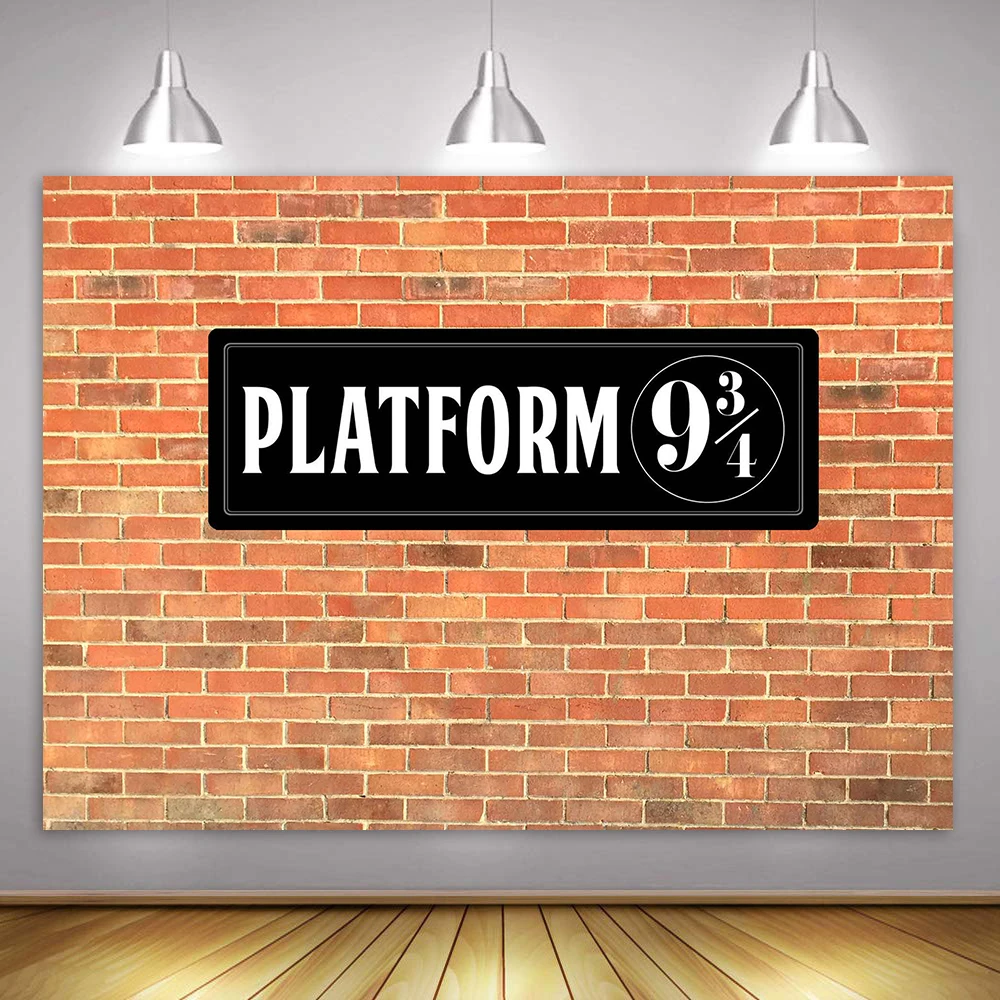 MTMETY платформа три четверти кирпичная стена Фон Фото фон фотографии фоны для фотостудии